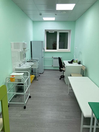 Процедурный кабинет для детей и взрослых пациентов